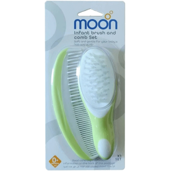 ست شانه و برس کودک مون Moon